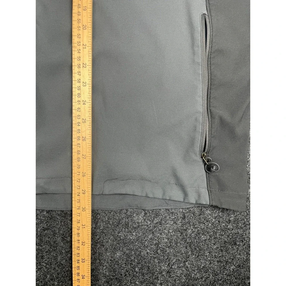 The North Face‎ Apex Softshell Jacket Mens XL Grey Full Zip Windbreaker Coat